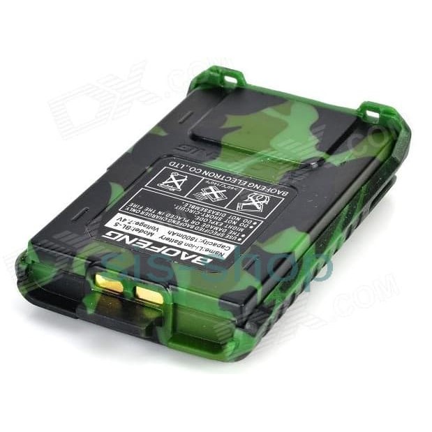 Baterai HT Baofeng UV-5R UV5R BL-5 1800 mAH Army / Loreng / Camouflage