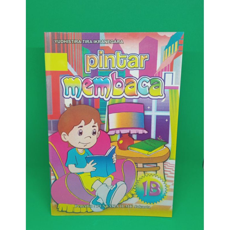 buku pintar membaca 1B 32 halaman (15×25cm)