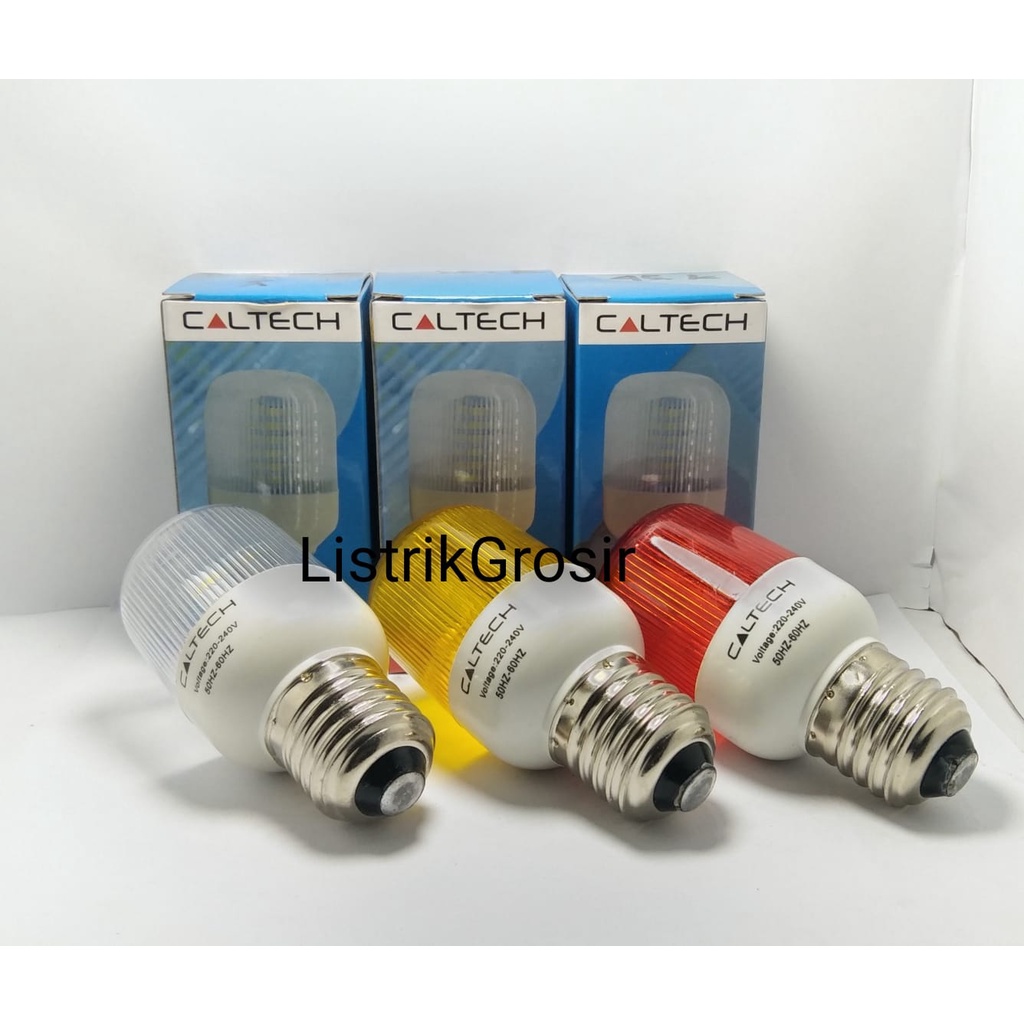 Lampu Strobo LED / Lampu Blitz Caltech 1-1.5Watt E27 Lampu Menara