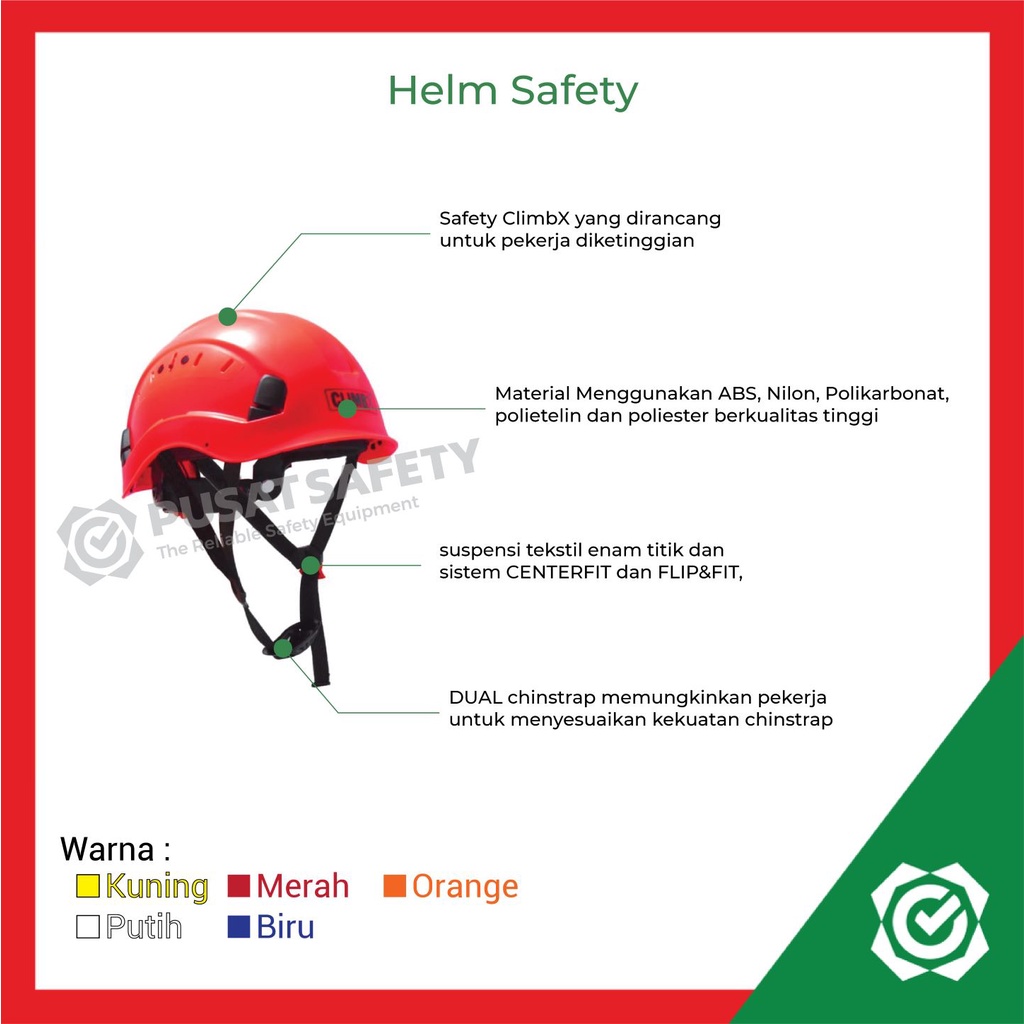 Helm Safety Climbing Climbx Bstar