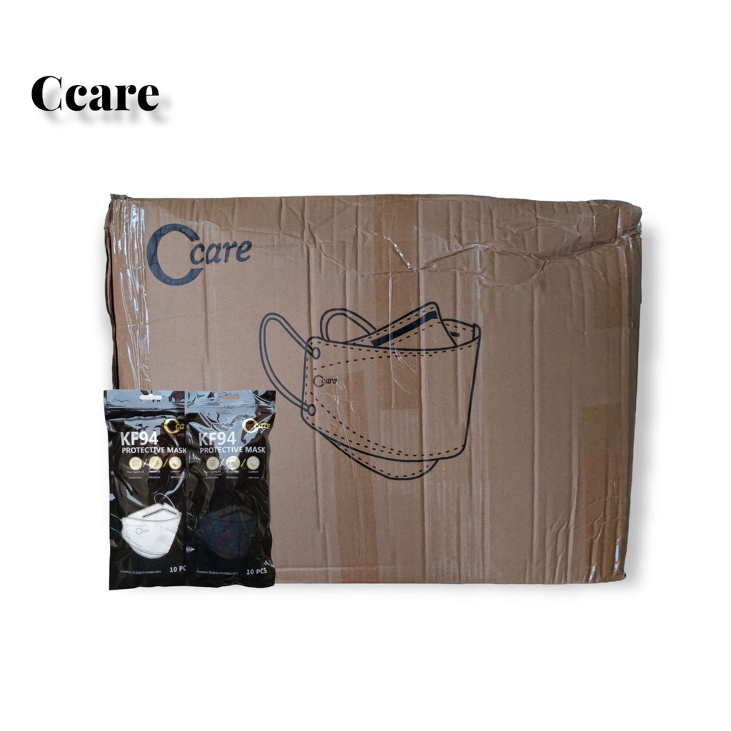 CCARE MASKER KF 94  Medis 1 KARTON ISI 200 MEDIS