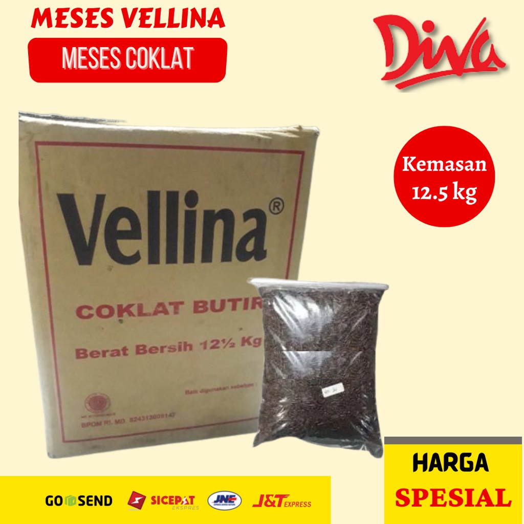 [1 Karton] Meses Vellina Coklat / Setara meses Nuri