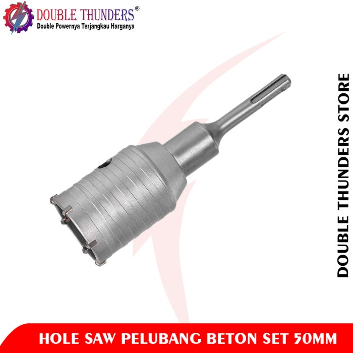 Dt Hole Saw Beton Set 50Mm / Hole Saw Pelubang Beton Set