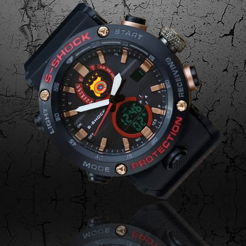(WATER RESIST) Jam Tangan POLDA ACEH DT - EXCLUSIVE