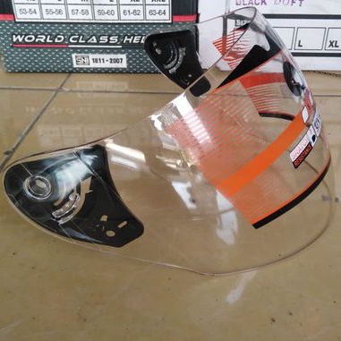 kaca helm ink Centro bening