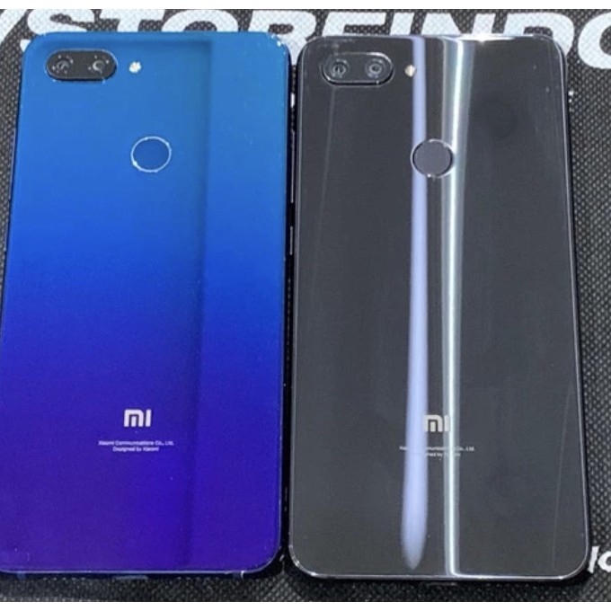 Xiaomi Mi 8 Lite 4/64 GB Ex Resmi Xiaomi Second Bekas Seken Original - Biru