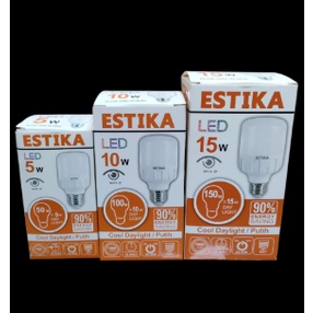 lampu led jumbo estika hemat energi 5W, 10W &amp; 15W