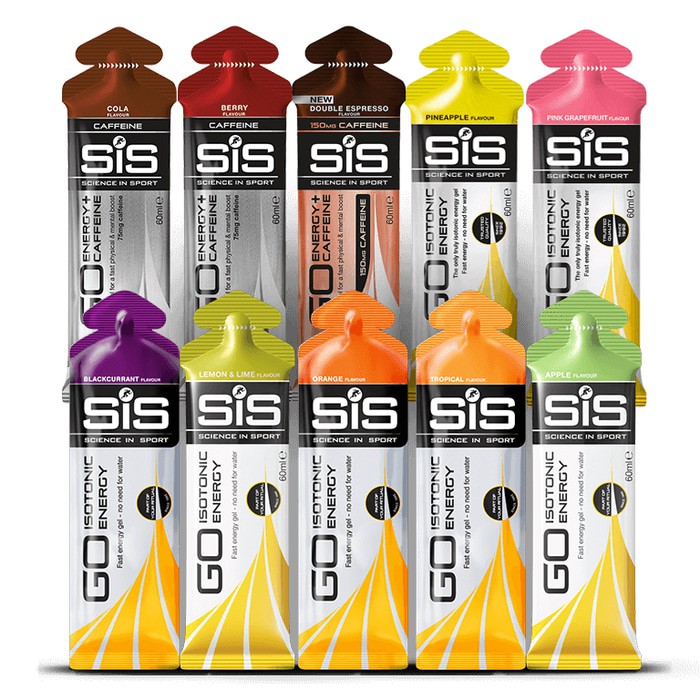 SIS GO GEL Energy Isotonic BPOM 60ml untuk lari sepeda marathon olahraga