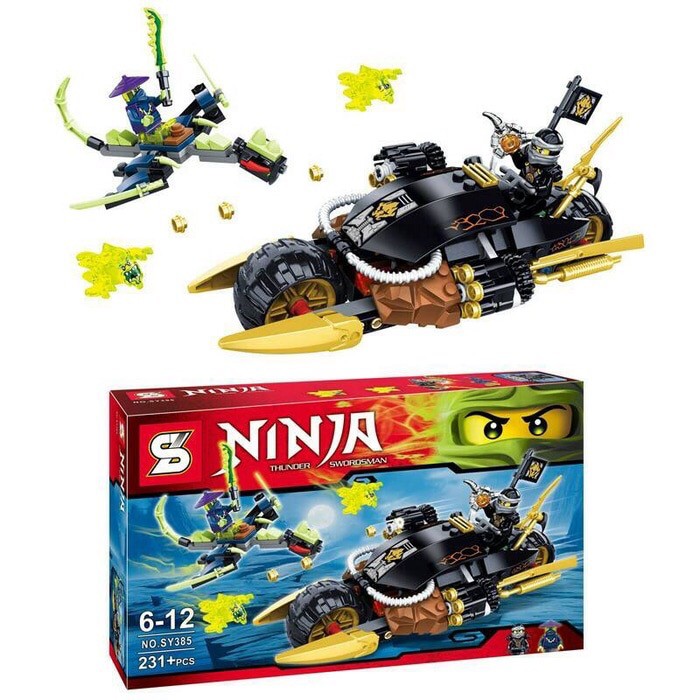 Lego Kw Ninjago Blaster Bike SY 385