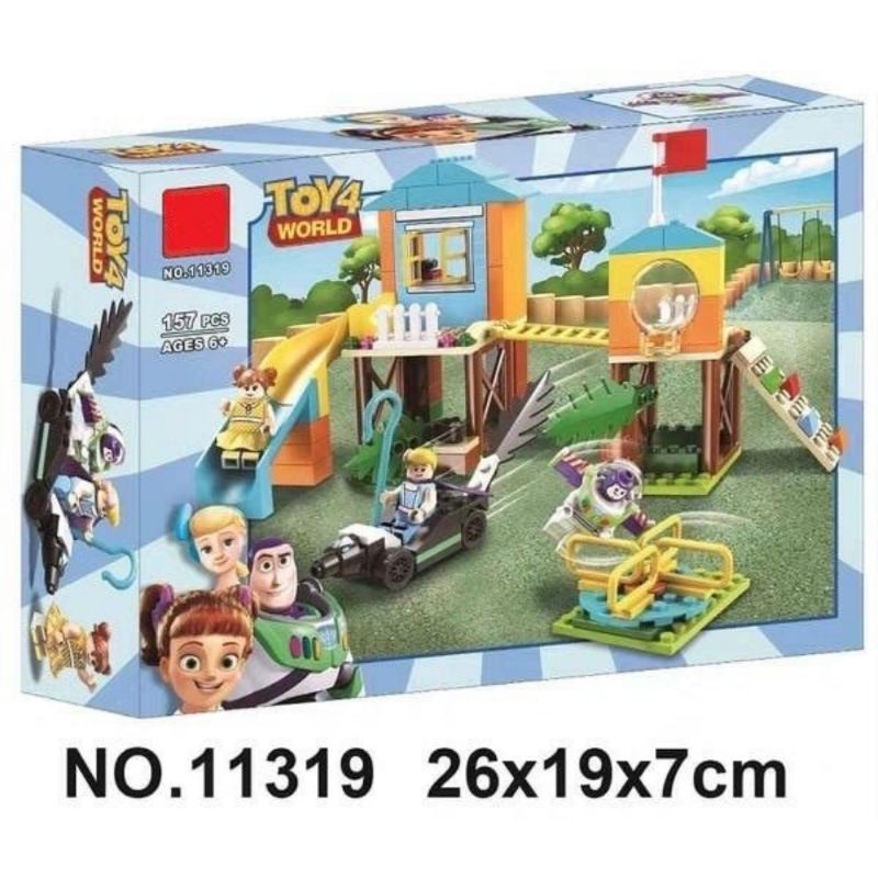 Lego Block Toy Story Taman Bermain Perosotaan