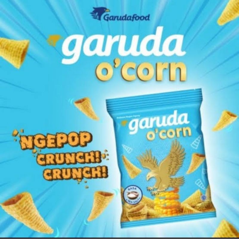 Garuda o'corn sea salt 75 + 15 gram