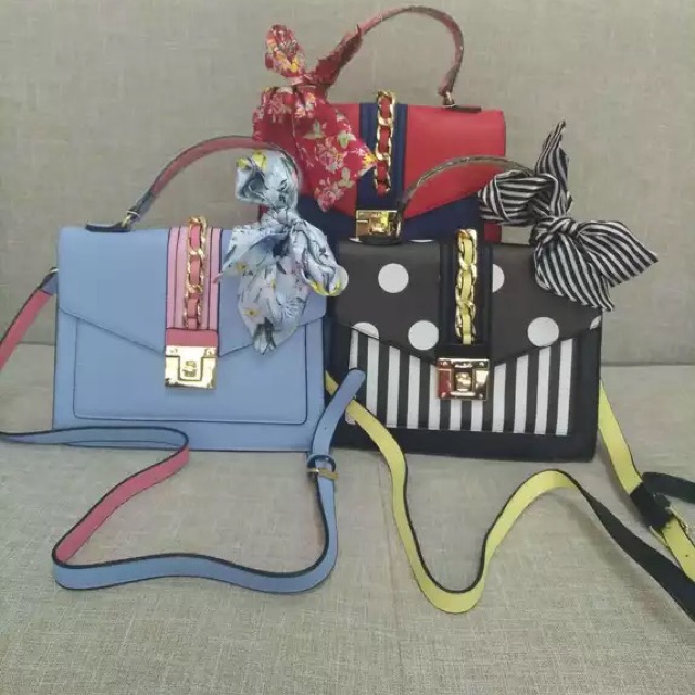 Tas Aldo Crossbody Bag with Scarf