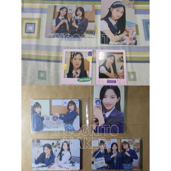 (G)I-DLE 2ND FANCLUB KIT NEVERLAND & GBC FANMEETING MIYEON SOYEON YUQI GIDLE PHOTOCARD PC POSTCARD P