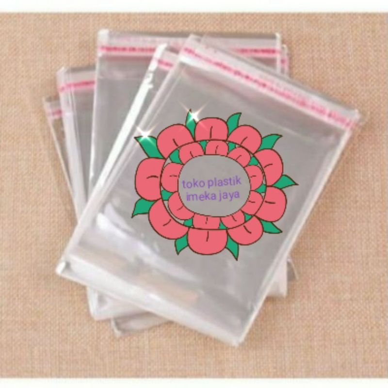 

plastik opp 12x12 tebal 20 micron isi 100 lembar