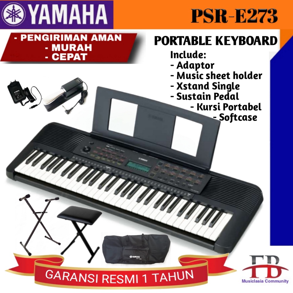 Keyboard Yamaha PSR E273 / Alat musik Keyboard / PSRE273 / E 273 / PSR 273 / E-273 / PSRE-273 / PSR2