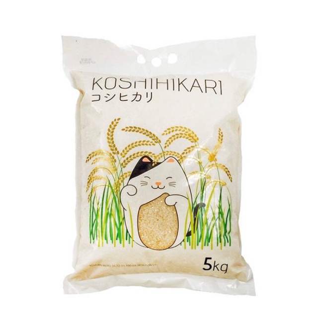 

Beras Jepang Koshihikari Japonica 5 kg