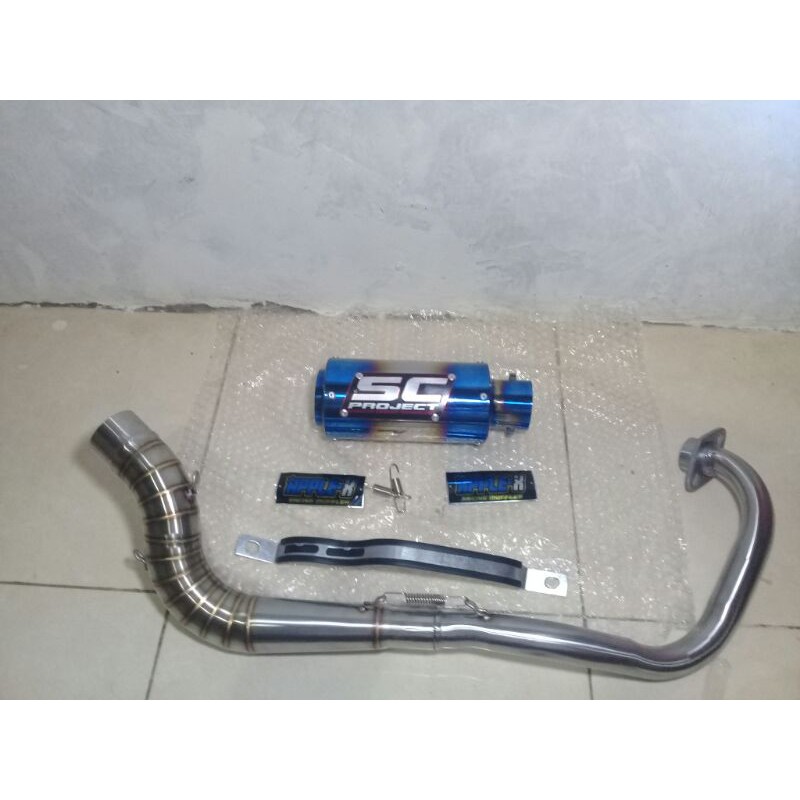 knalpot kobra read race mx king sc project