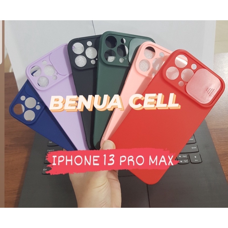 IPHONE 13 PRO CASE SLIDE PLUS PELINDUNG KAMERA IPHONE 13 PRO - BENUA DUNIA