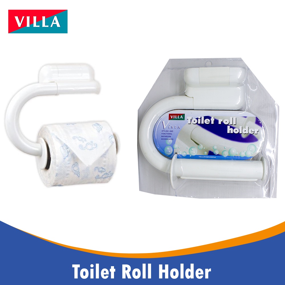 Ktmstore Gantungan tempat tissue gulung dinding Toilet Roll Holder villa 5119