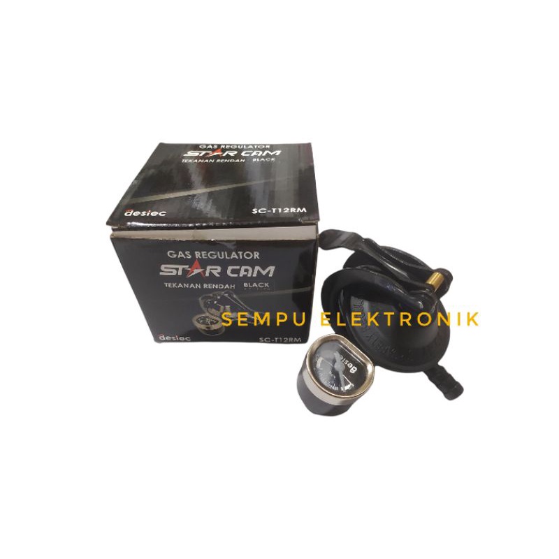 Starcam Regulator Gas Plus Meter Star Cam SC 23M Tekanan Rendah