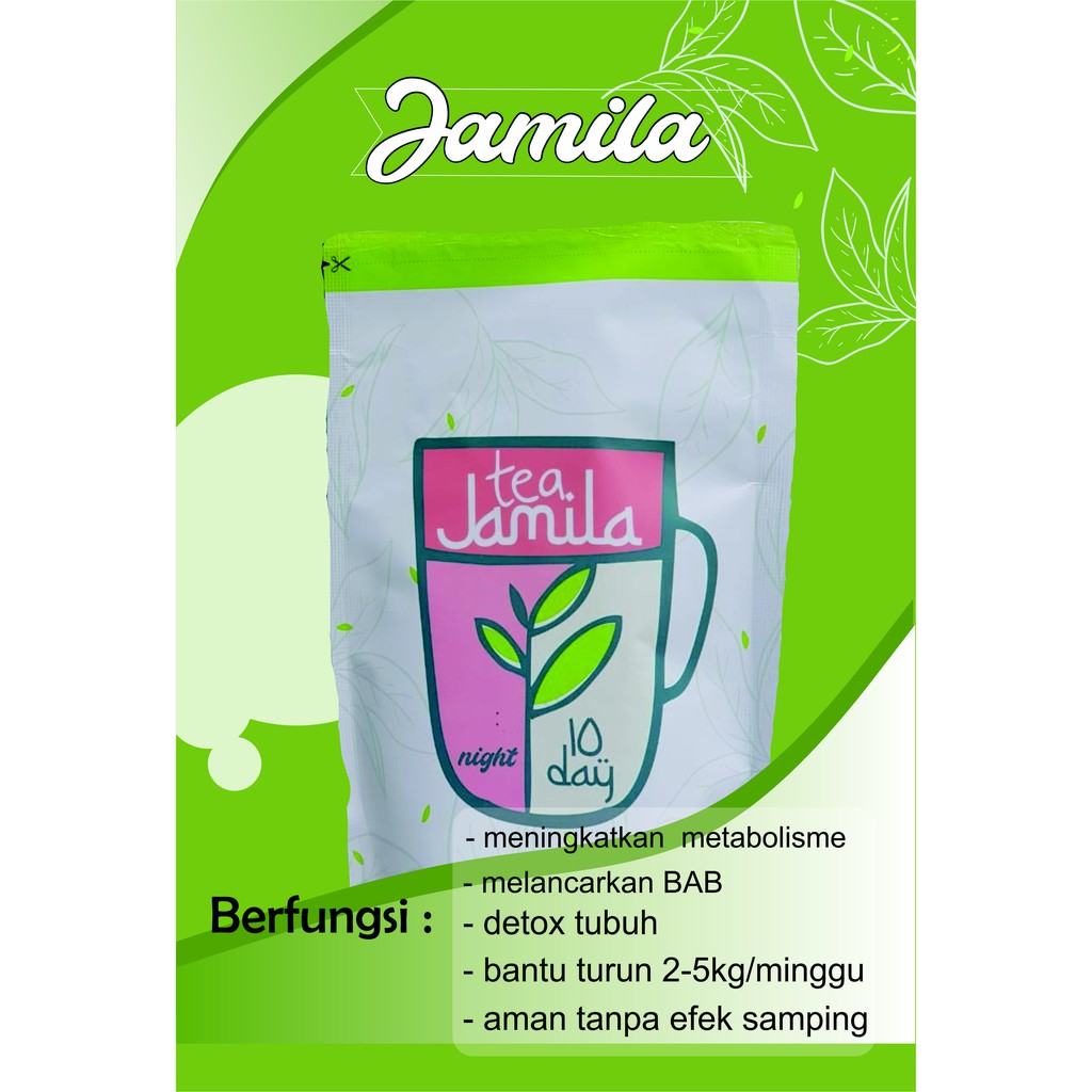 Jamila Tea Herbal, Teh Pelangsing Jamila