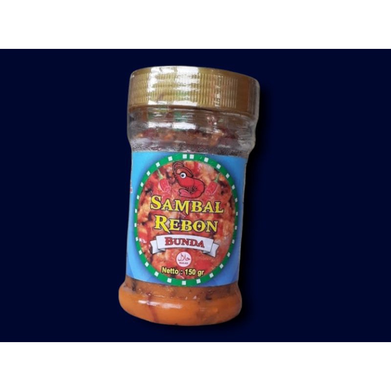 

sambal rebon bunda 150gr