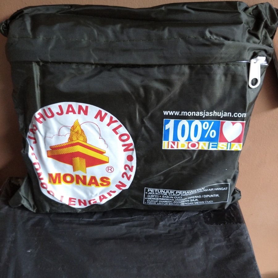 Jas Hujan Poncho Lengan N22 Monas