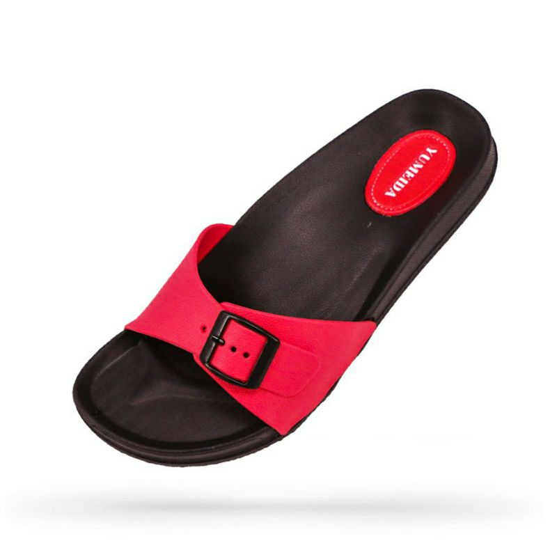 Sandal slop wanita/sandal slop perempuan yumeida LD-9061 L ukuran 37-41-4