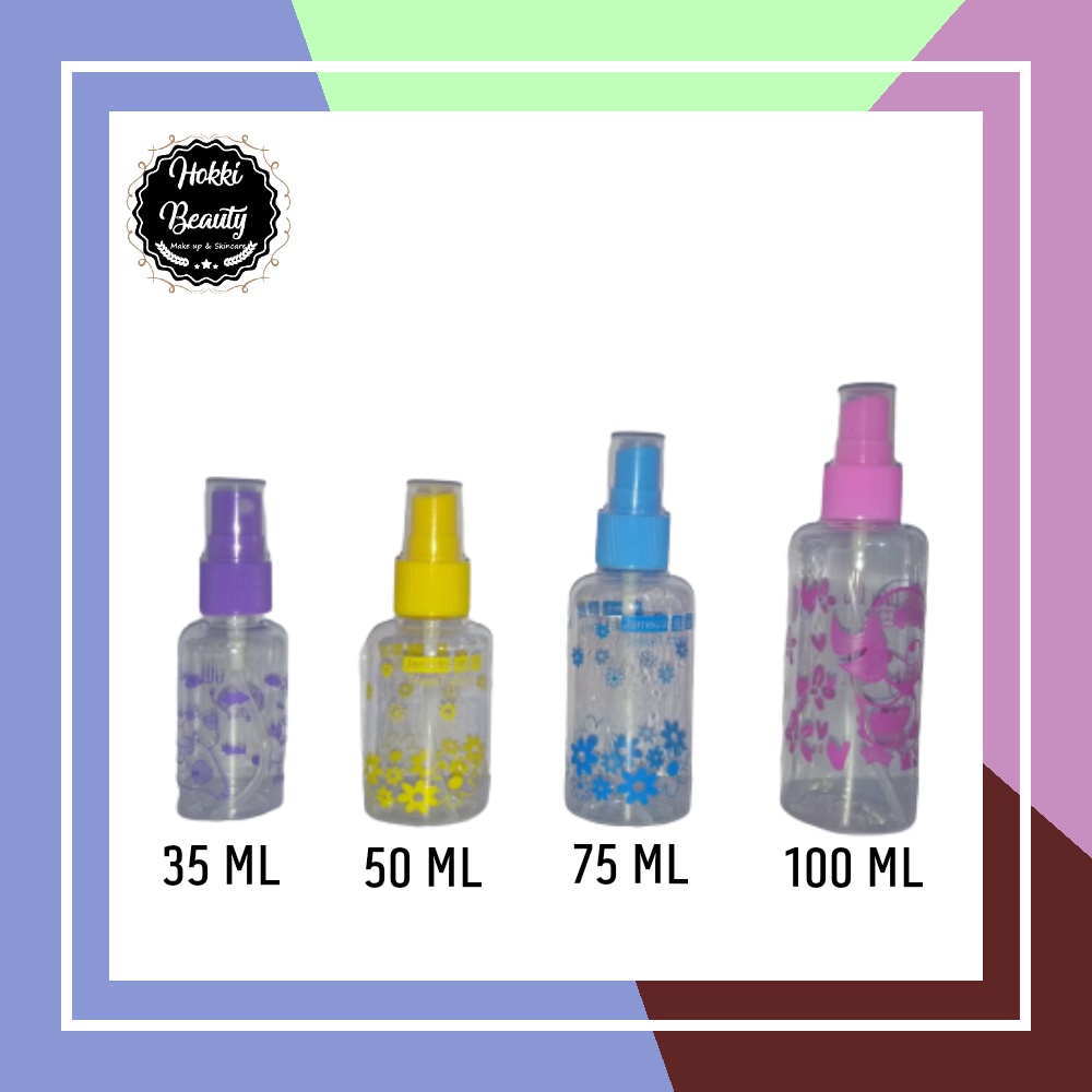 BOTOL SPRAI MOTIF 35ML 50ml  75ML 100ml | SPRAY HANDSANITIZER