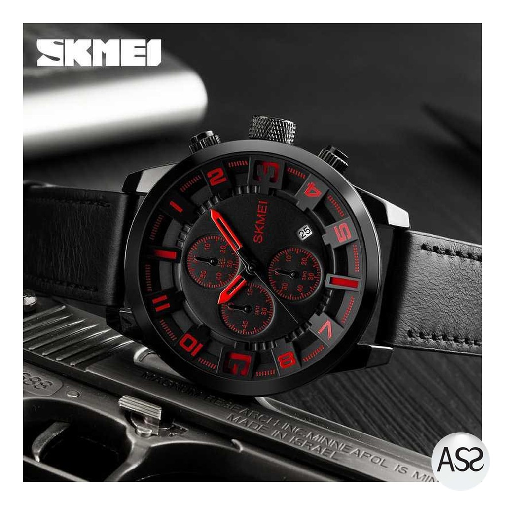 ASS Shop - SKMEI jam Tangan Analog Chrono Pria - 1309