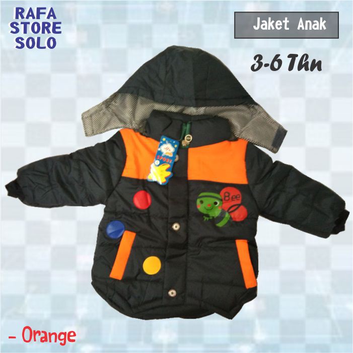 Jaket Anak Laki-Laki Parasut Jaket Anak Laki-Laki Super Tebal