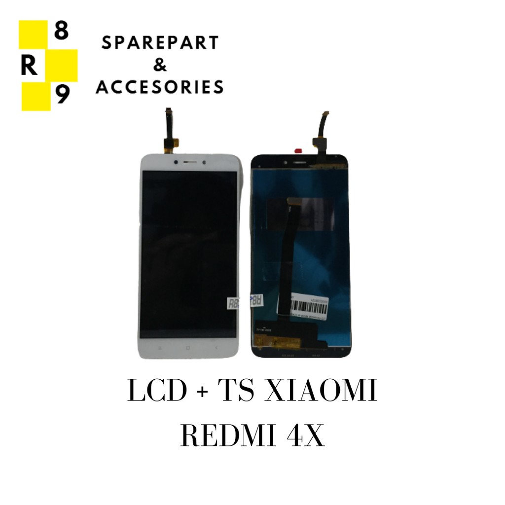 LCD + TS FULLSET XIAOMI REDMI 4X / MI4X HITAM / PUTIH