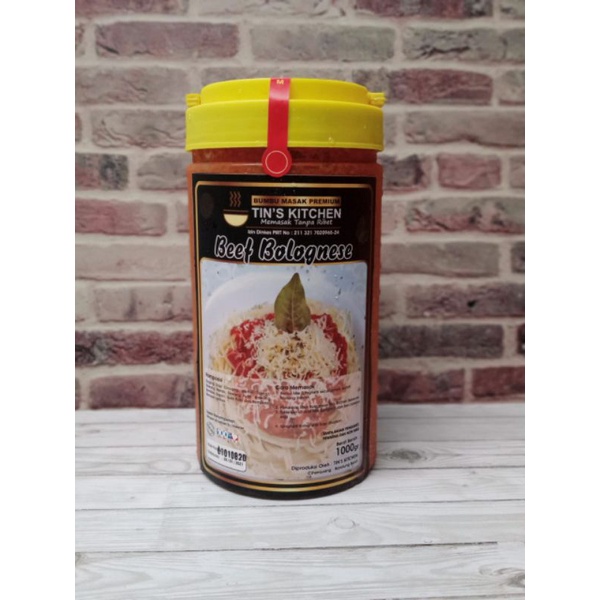 

saus beef bolognes tin's kitchen