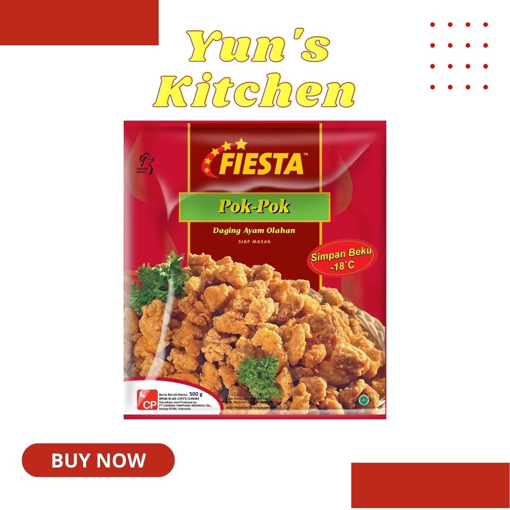 

Fiesta Chicken Pok Pok 500gr - Frozen Food