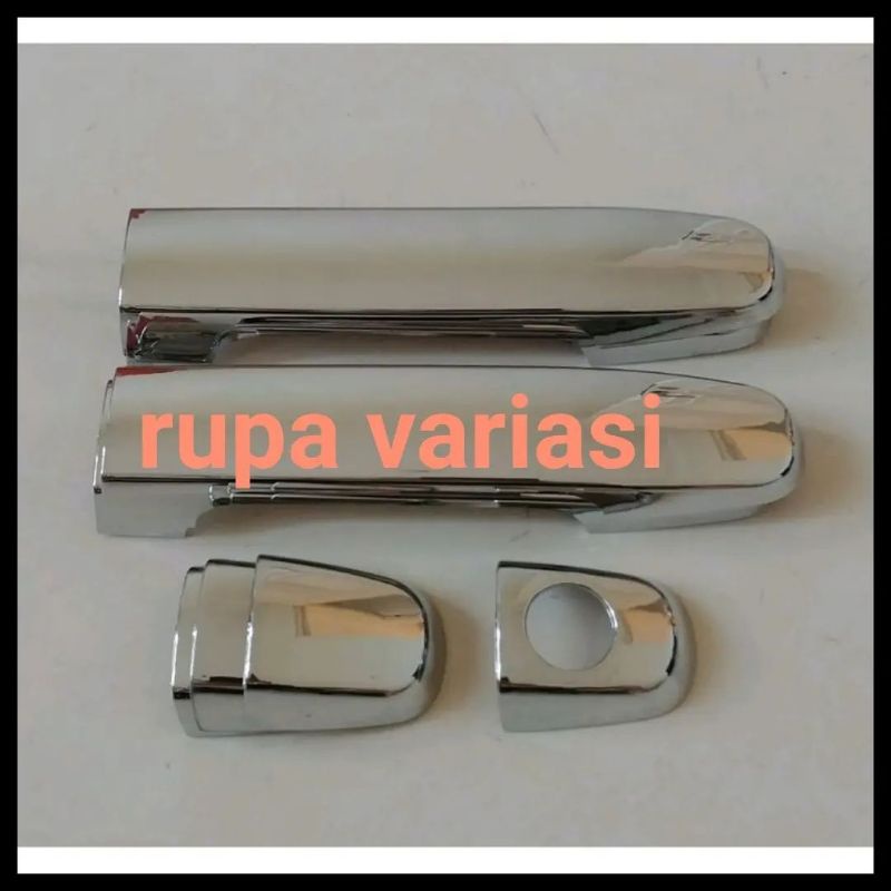 cover handle pegangan pintu toyota yaris lama 2006 sampai 2013 chrome tempel