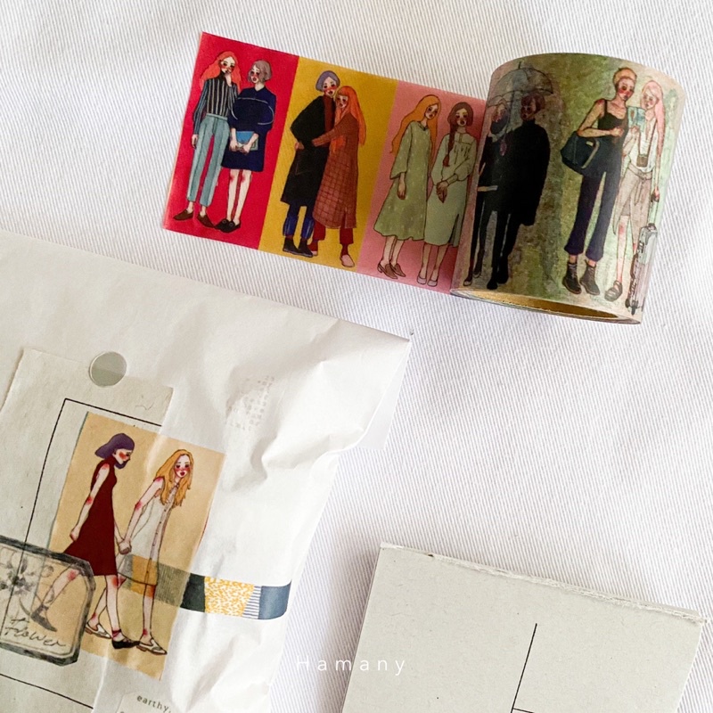 

[Sample] La Dolce Vita Lookbook Washi Tape [Meteran]