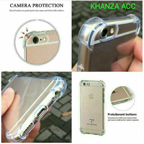 KHANZAACC XIAOMI / REDMI Anti Crack Jelly Case Pelindung Handphone HP