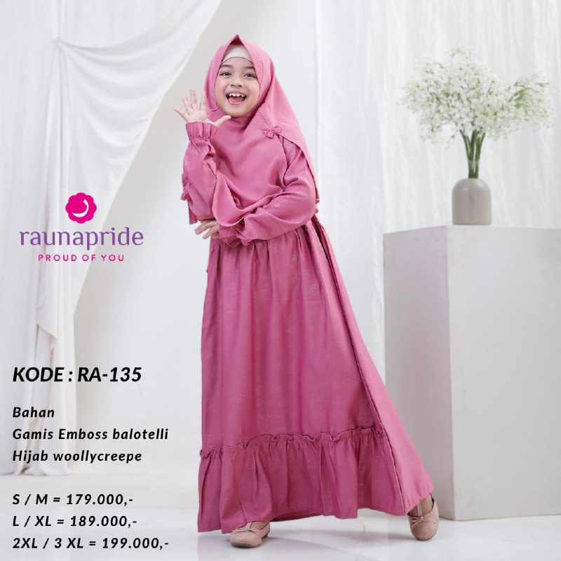 Baju Muslim Couple / Rauna - 135  / Fashion Muslim