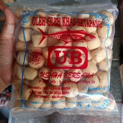 

Getes / Amplang Ikan Tenggiri / Krupuk Getas / Amplang UB / Oleh Oleh Pontianak / Amplang Ikan Tengiri