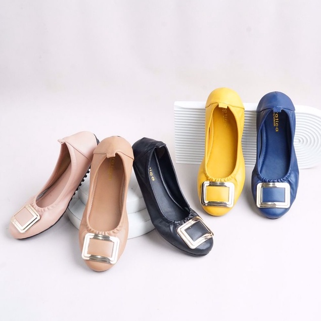 Sepatu wanita terbaru 2022/Sepatu Kekinian/Sepatu Flat Slip-On/Sepatu Balet/Sepatu  Flat &amp; Ballerina/Gratica Original