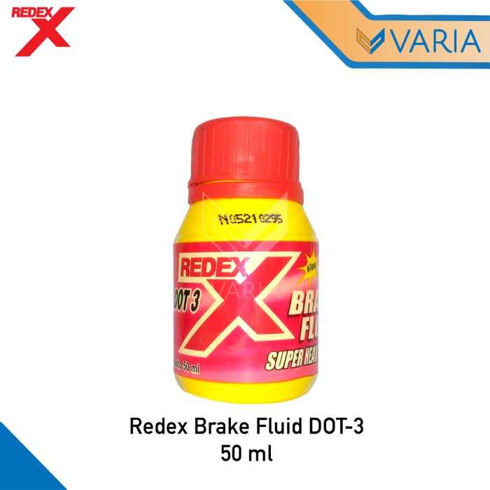 Redex Brake Fluid DOT-3 50 ml Oli Minyak Cairan Rem Mobil Motor