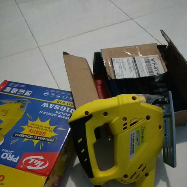 Mesin Gergaji Jigsaw Potong Triplek H&l Hl Pro 618 Variable Speed