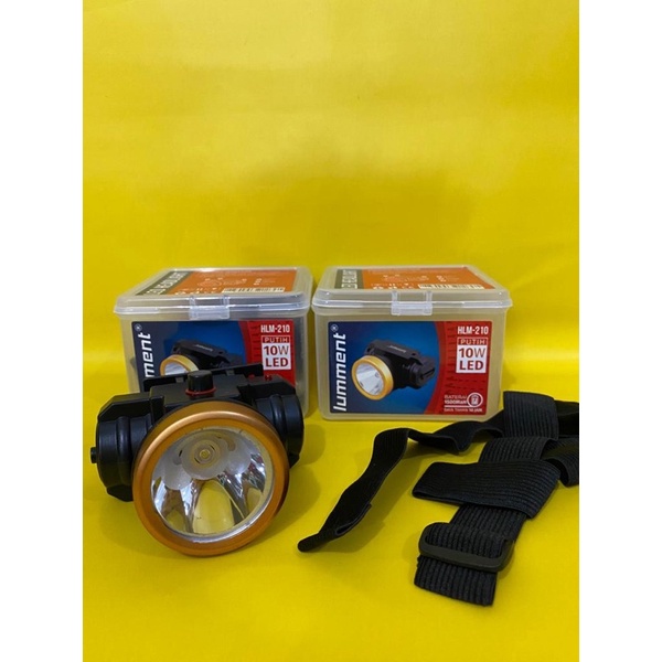 senter kepala lumment / lampu senter / senter kepala memancing / LED HEADLIGHT / senter kepala putih