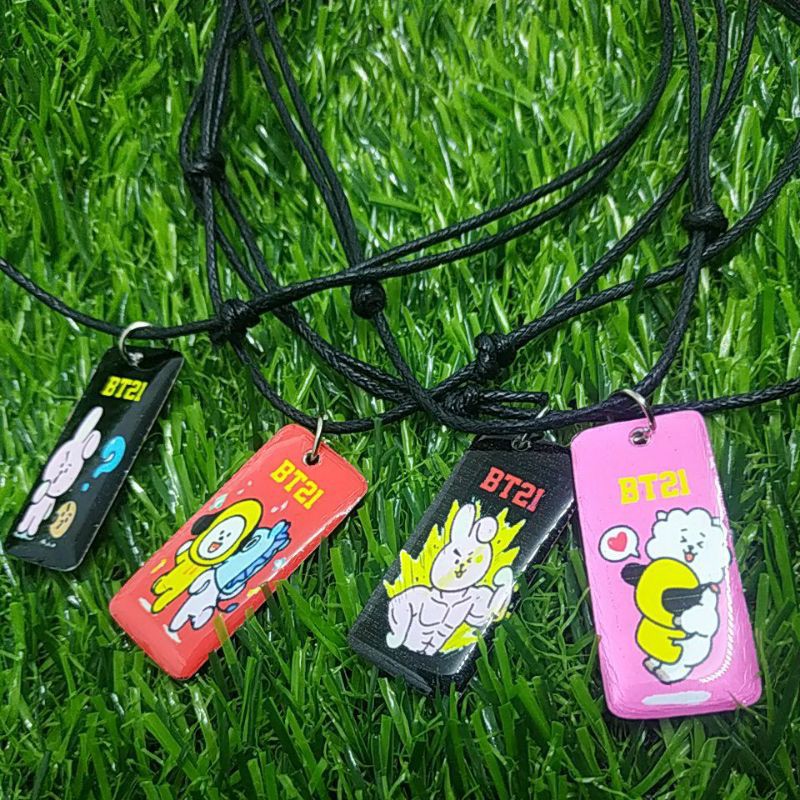 Kalung BTS BT21 Resin
