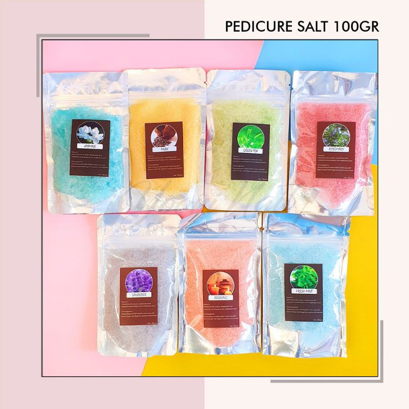 Pedicure Salt Aromateraphy bath salt aroma menipedi garam pedicure pedi salt