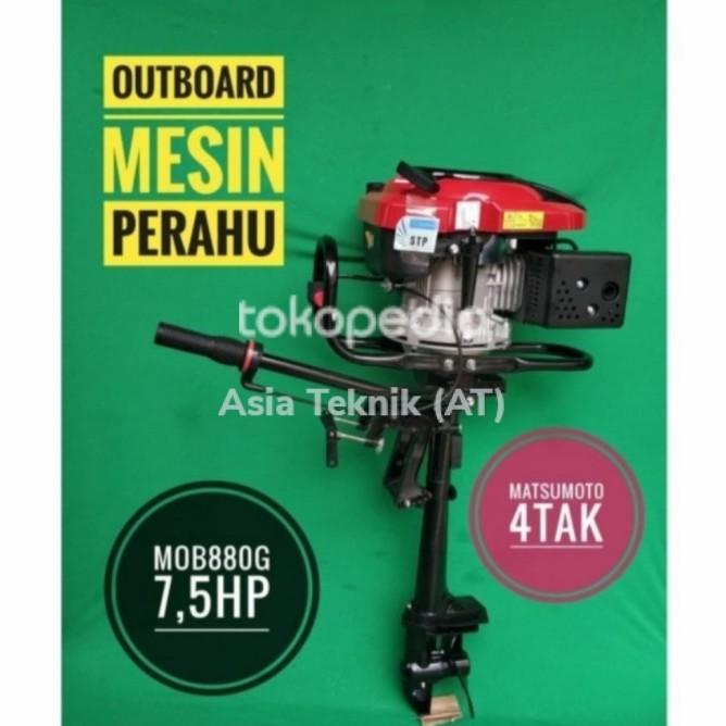 Mesin Tempel Perahu 7.5 Hp.. Outboard Motor Matsumoto