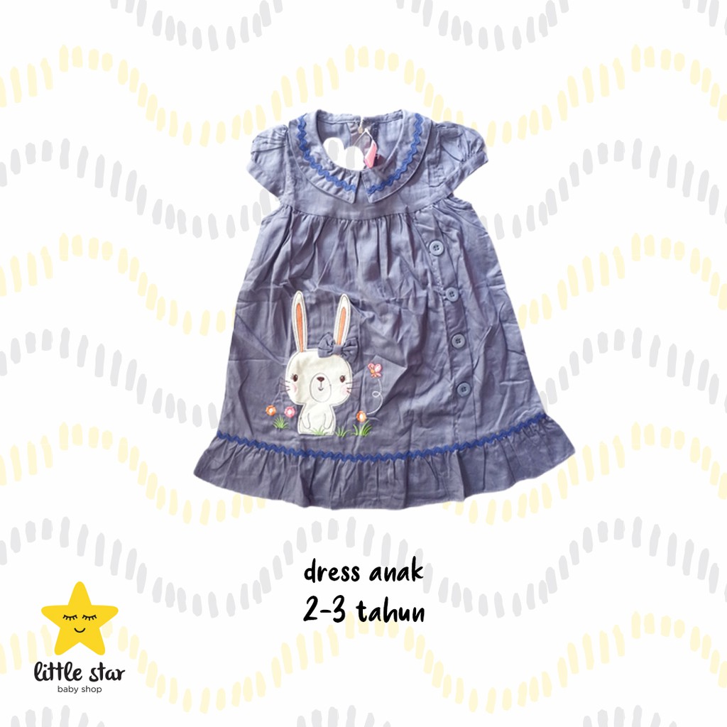 Nikita Dress Bayi Anak Perempuan | Pakaian Anak Cewek