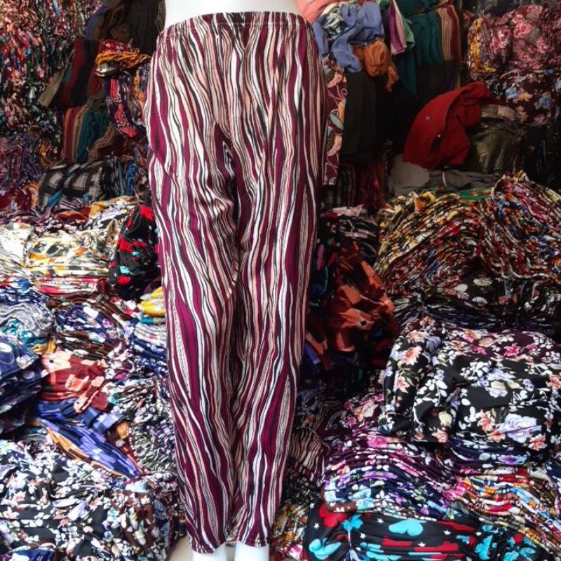 Celamis Panjang Motif Abstrak Zebra