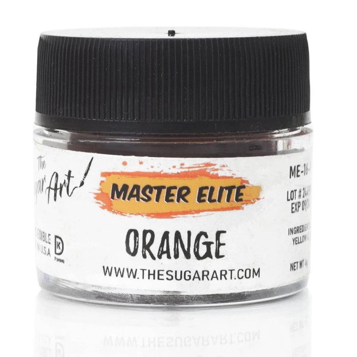 

4 Gr Orange Master Elite Sugar Art Pewarna Makanan Food Coloring