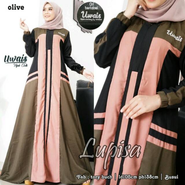 Lupisa Maxy Gamis Terbaru By Uwais